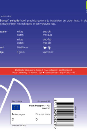 Snijbiet 'Sunset selectie' - Afbeelding 2