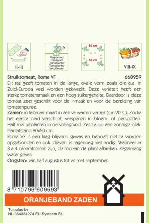 OBZ Tomaten Roma VF - Afbeelding 2