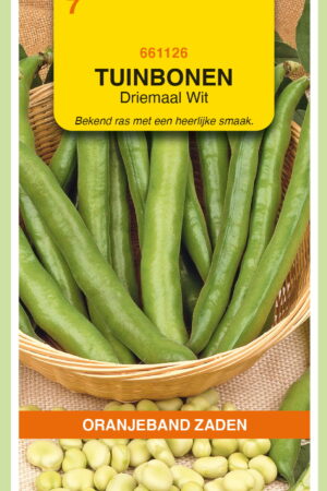 OBZ Tuinbonen Driemaal Wit, 250g - Afbeelding 1