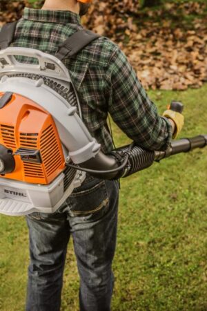 STIHL BR 350 ruggedragen benzine bladblazer - Afbeelding 2