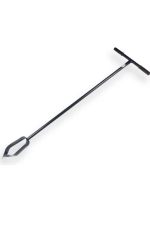 Grondboor diameter 10 cm. gesmeed BLAUW, DE WIT - Afbeelding 1