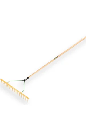 Hooihark JOST kunststof 16 tanden, egaliseerstrip + steel - Afbeelding 1