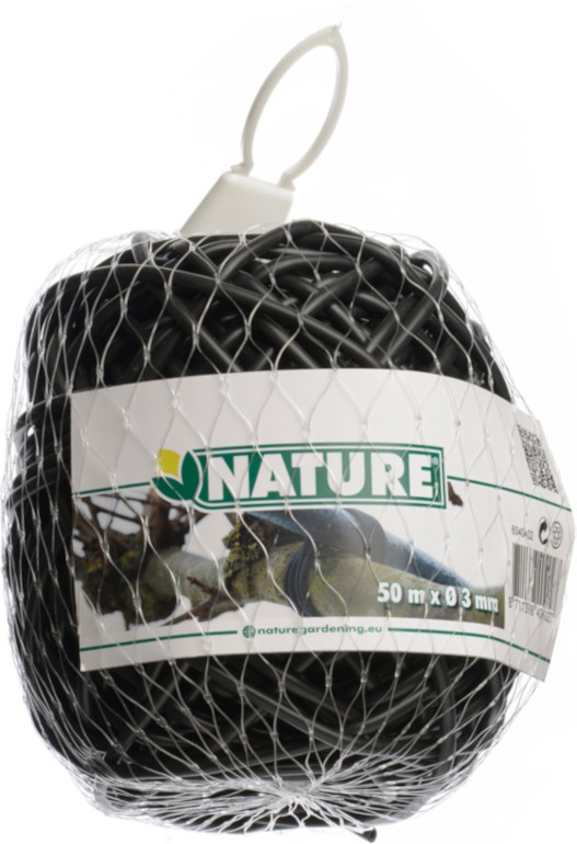 Bindbuis zwart Ø 3 mm x 50 m - Tuincentrum Bos Park Tuin Roden Bindbuis zwart Ø 3 mm x 50 m