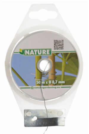 Binddraad gegalv 07mm x 50m