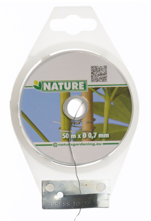 Binddraad gegalv 07mm x 50m