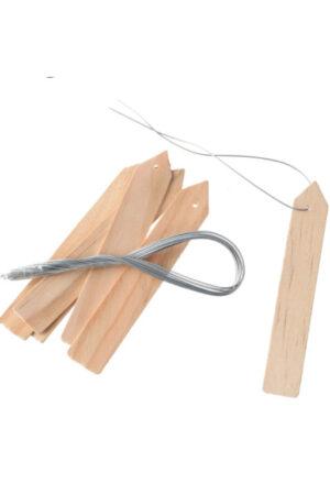 Bamboe plantenetiketten H10cm set à 15 stuks
